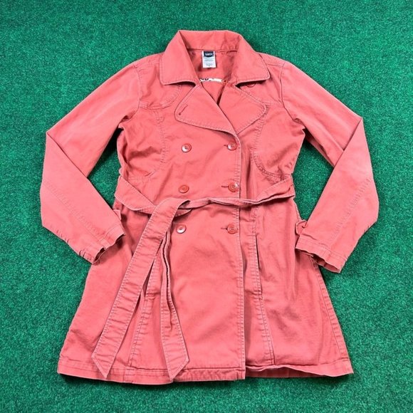 Patagonia Negril Trench Coat Afterglow Jacket‎ Womens Size Small - Picture 1 of 7